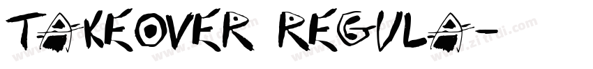 Takeover Regula字体转换